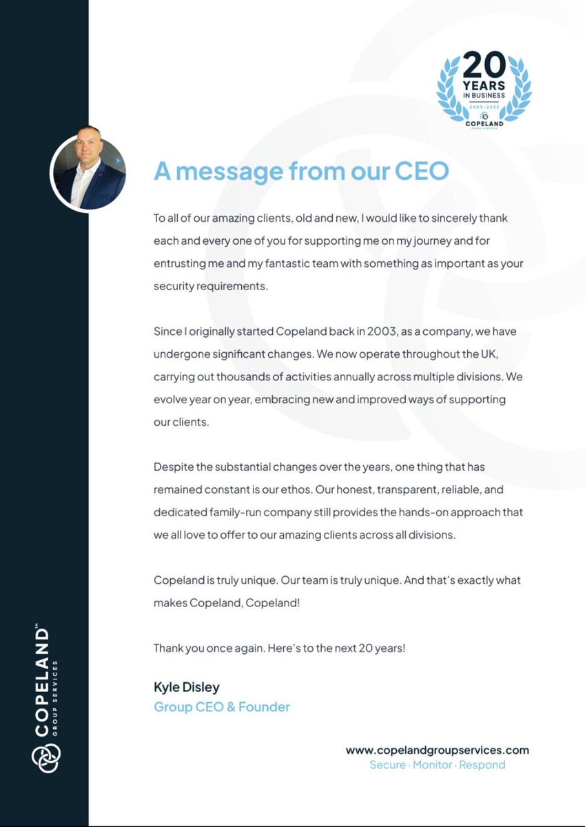 Copeland Group Services™️ tweet media