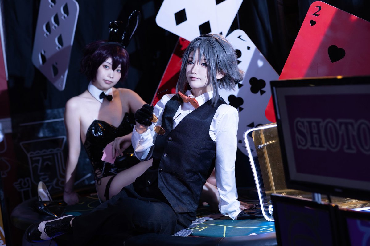 barubaru886's tweet photo. ็ง่ฎพ๏ผๅ
็ท้ร่ทๅฎ Bunny Boy ร Dealer #foxslayer #MystArt #MystaRias #mystacosplay #shoto #ArtoftheRogue https://t.co/H2btqa5hOf
