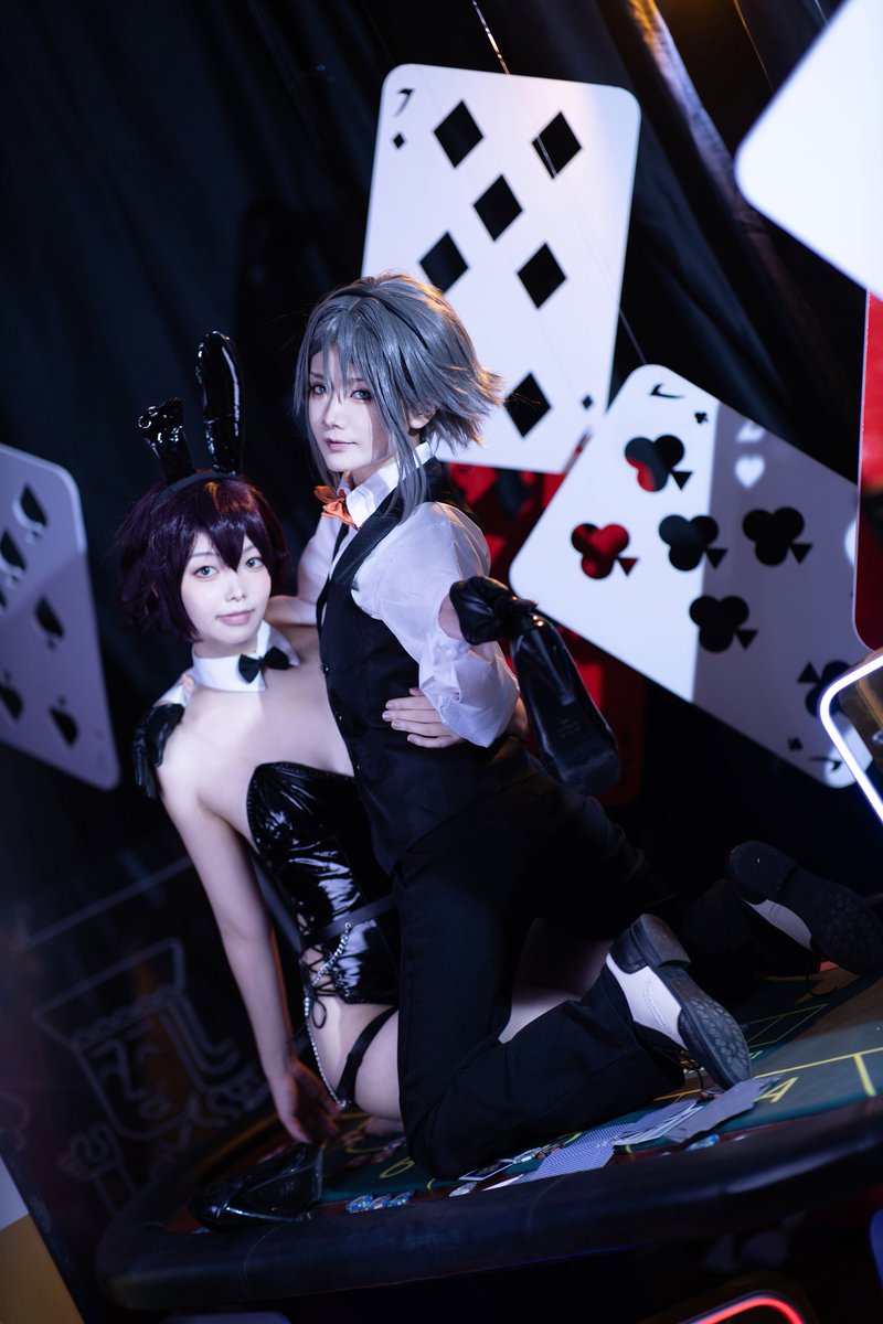 barubaru886's tweet photo. ็ง่ฎพ๏ผๅ
็ท้ร่ทๅฎ Bunny Boy ร Dealer #foxslayer #MystArt #MystaRias #mystacosplay #shoto #ArtoftheRogue https://t.co/H2btqa5hOf