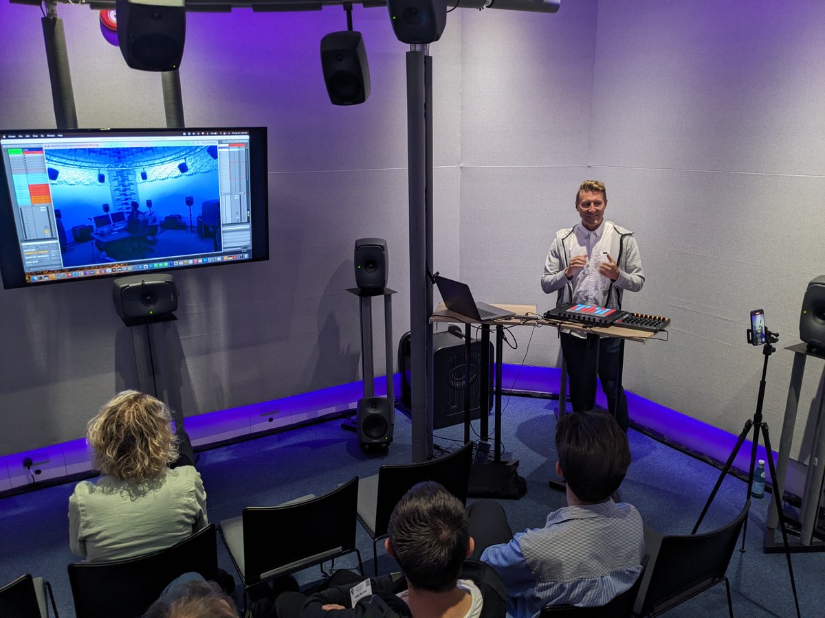 AES 2023 Spatial and Immersive Audio tweet media