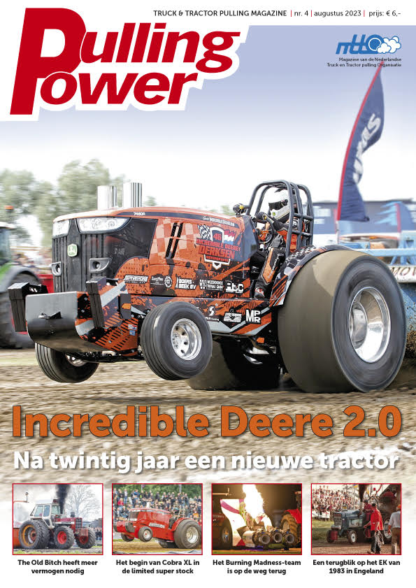 Nieuwe Pulling Power Magazine Augustus 2023 Nummer 273 is uit. #TruckPulling #TractorPulling #NTTO #GrandNational #National #Farmstock #CompactDiesel