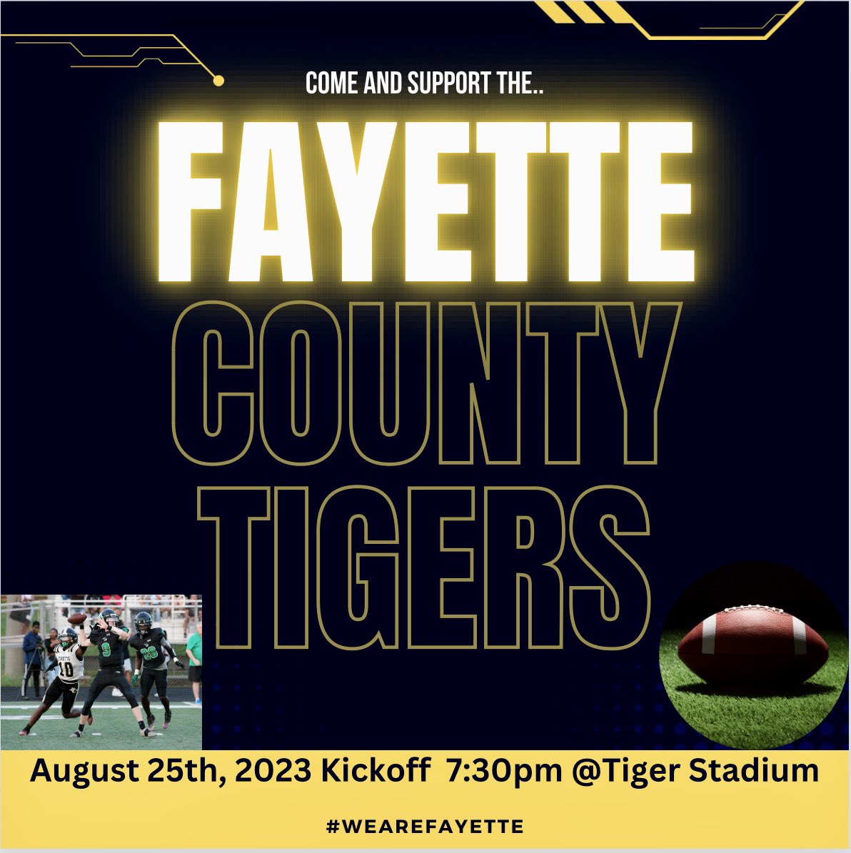 #GTB Let’s GOOOOOOO!
<a href="/nickcoachd42/">Nick Davis</a> <a href="/FootballFayette/">Fayette County Football</a> <a href="/FCHSTigers/">FCHS Tigers</a>