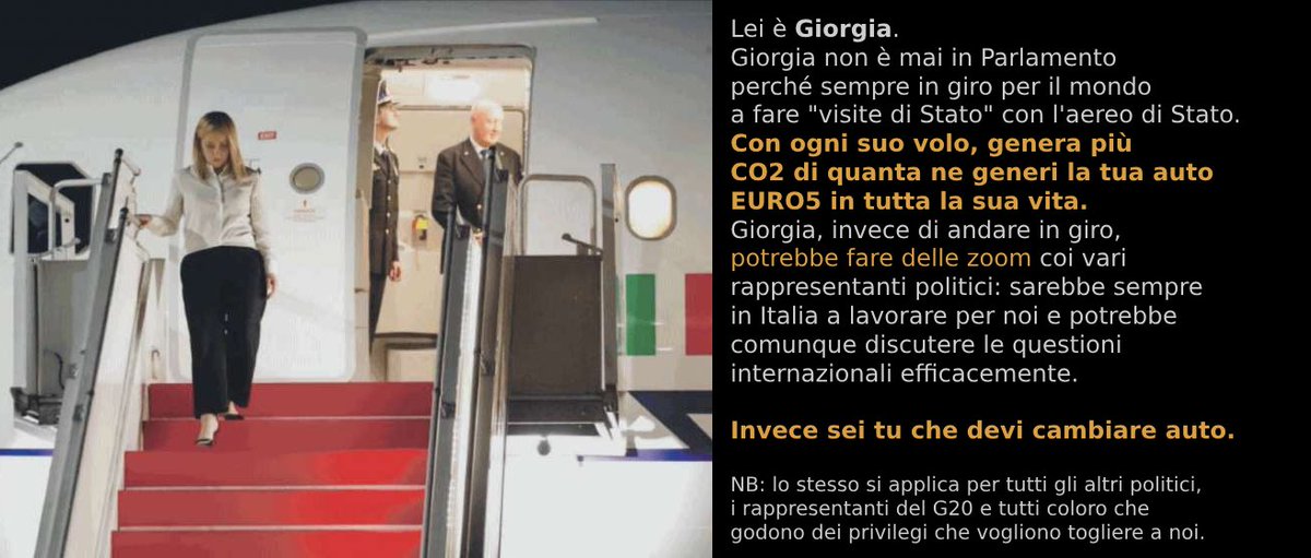 fsoft's tweet photo. #GiorgiaMeloni #ClimateEmergency #CO2 #pollution #inquinamento https://t.co/XYYK5bfM59