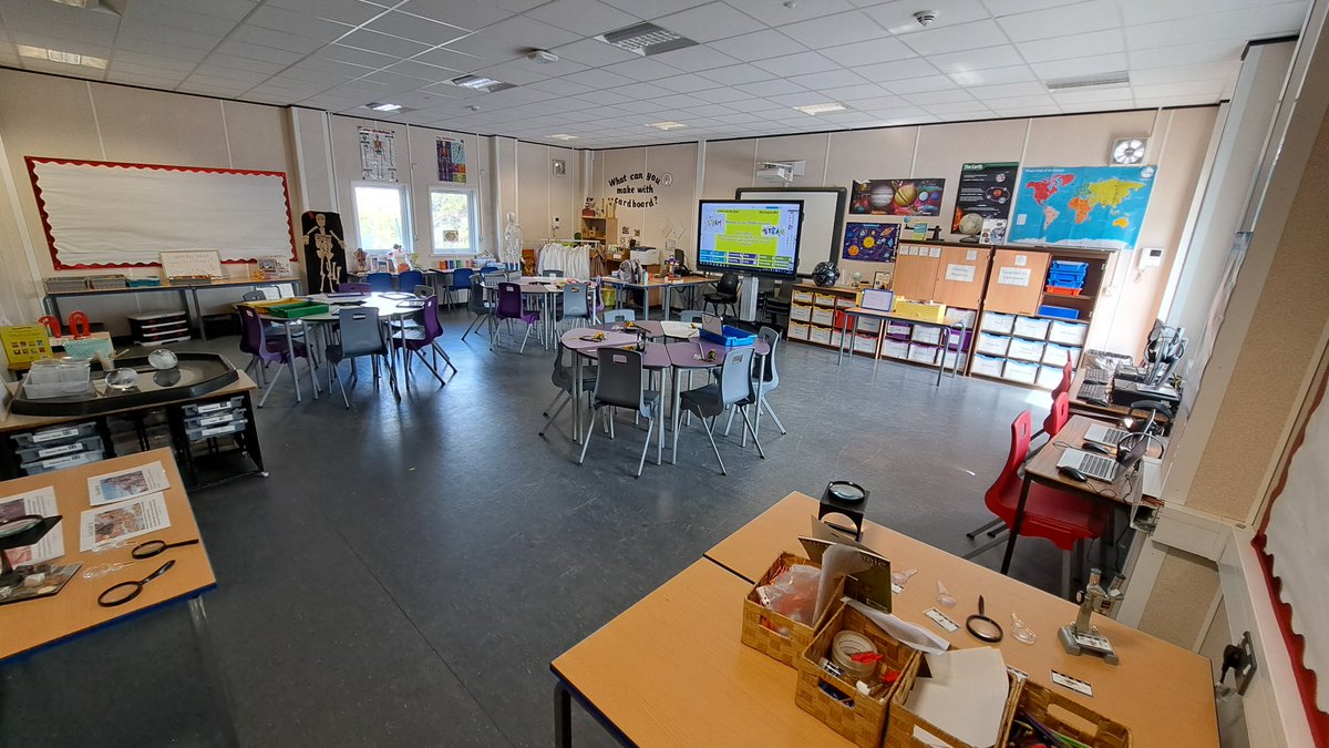 ERC_STEM's tweet photo. Great to work with Miss Clark today in @stcadocsprimary in the STEAM Learning Lodge. Fantastic progress made with organising resources &amp; setting up areas to allow for play &amp; exploration. I am sure your learners &amp; staff will achieve so much in this wonderful space #STEMthroughPlay https://t.co/ydBJmrtUTc