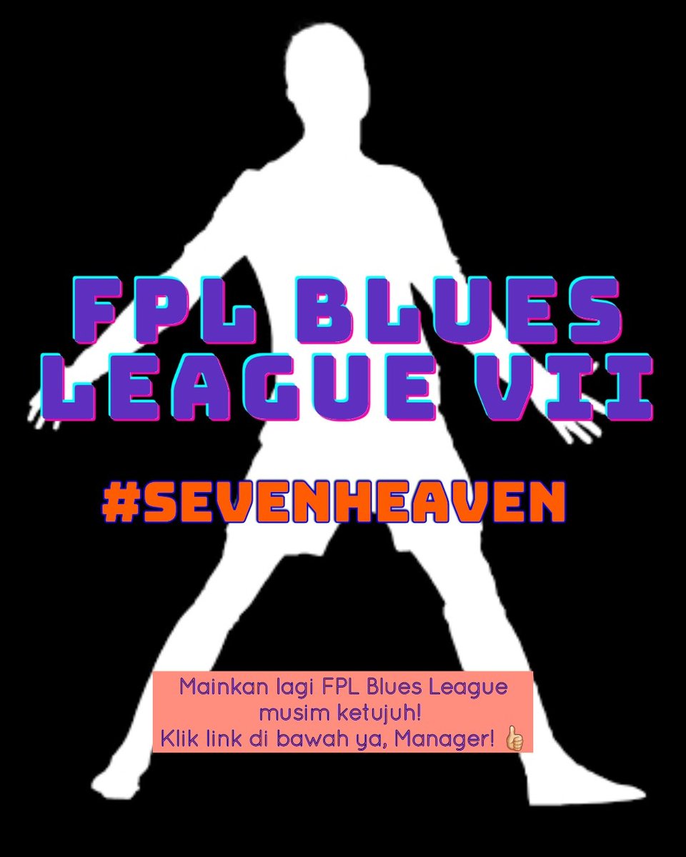 <a href="/FplRangers/">FplRangers 🇲🇨</a> numpang promote om 😁🙏🏻

OPEN SAMPE DEADLINE GW 3

FPL Blues League VII #SevenHeaven
As usual hadiah jersey original buat 1st place, 2nd &amp; 3rd saldo e-wallet

Gas daftar dimari 💥 kode join setelah submit form ya

forms.gle/5MwrGLfoDUiMdb…
