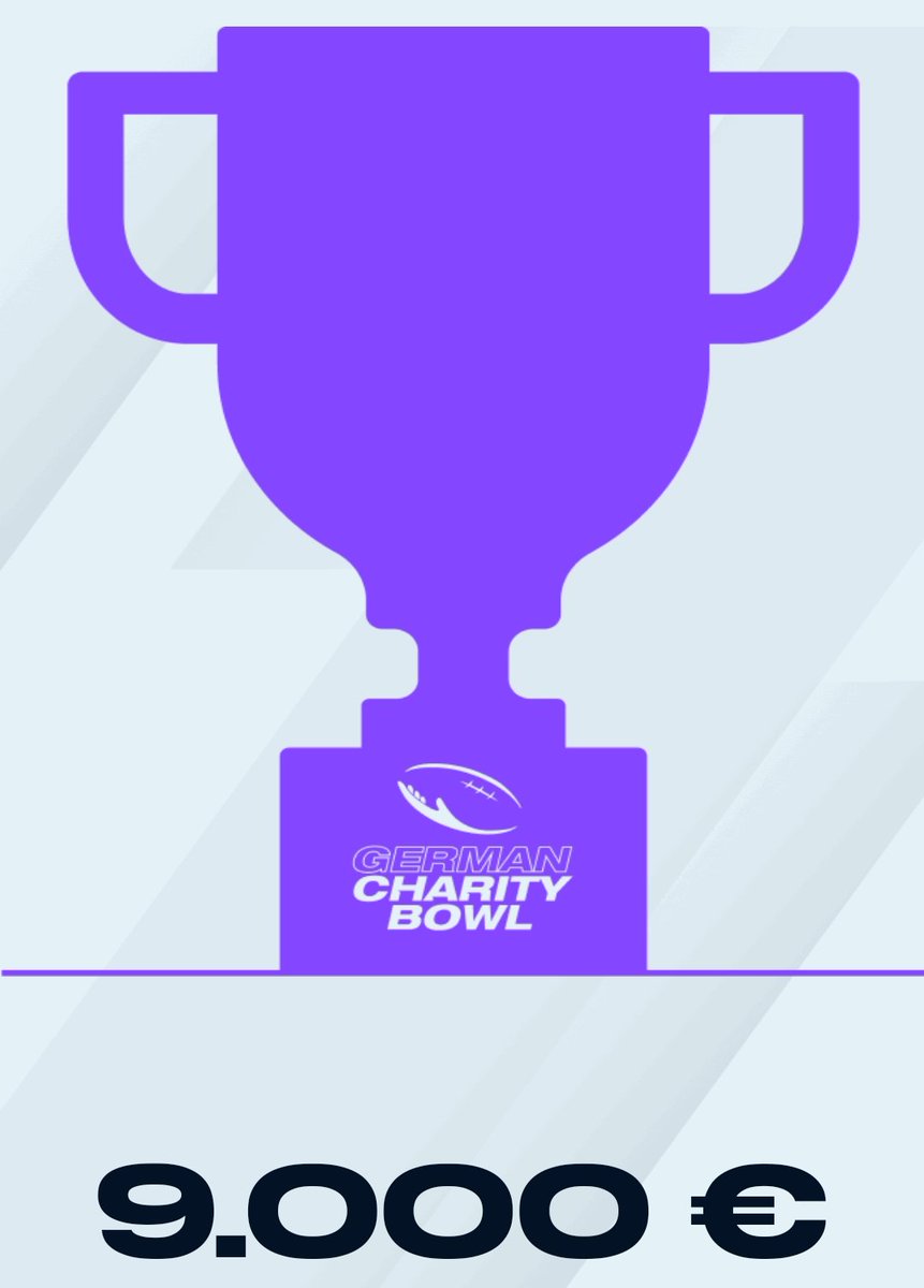 Ich liebe dieses Projekt einfach.
germancharitybowl.de

Die Marke vom letzten Mal ist geknackt. Lasst uns noch einiges mehr draufpacken. 😍

#gutestun #charity #FantasyFootball <a href="/arcadefantasyde/">ArcadeFantasy</a> <a href="/Upsidefantasy/">Upside - Fantasy Football Podcast</a> <a href="/dstfanfoobl/">Down Set Talk! Fantasy Football Bundesliga</a> <a href="/Down_Set_Talk/">Down Set Talk!</a> <a href="/Footballerei/">Footballerei</a> <a href="/StonedLack/">STONED LACK</a> und noch mehr