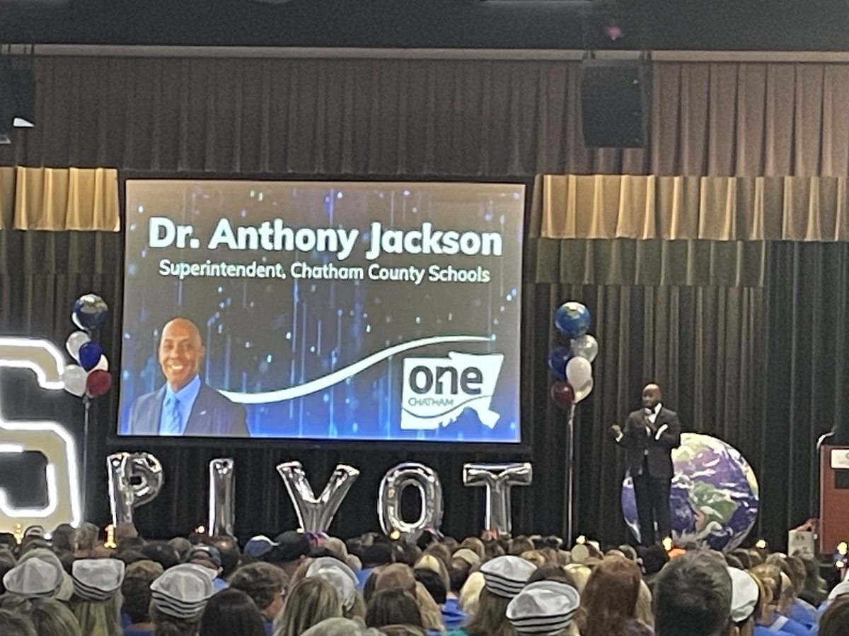 Thank you for always inspiring us ⁦<a href="/DrJackson06/">Anthony D. Jackson</a>⁩. “Innovation and culturally respectful teaching for every student! We have to open our minds to new and innovative programs! Be bold.” #onechatham
