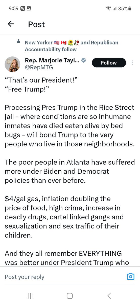 Hmmmm. One would think that if people being held in jail under such deplorable conditions as 'being eaten alive' an elected representative might do something about it. Oh wait!!!!
#RepublicansLieAboutEverything #RepublicanChristoFascism