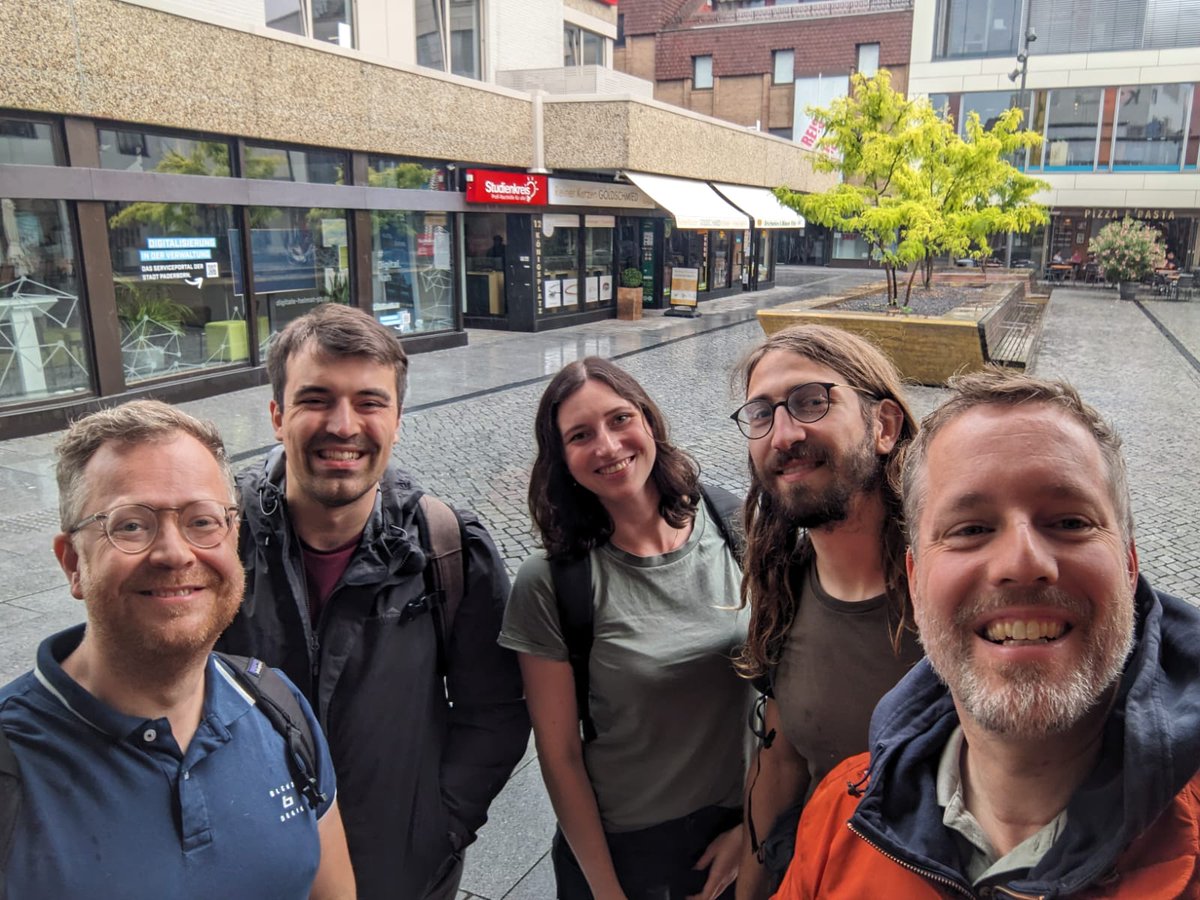 Ben Hermann | @benhermann@mastodon.social (@benhermann) on Twitter photo My group and I had two great days in Paderborn meeting with @profbodden and his group <a href="/SecEngUPB/">Secure Software Engineering, Paderborn University</a>. Lots of new research ideas. It was great to be back at <a href="/HNI_PB/">HeinzNixdorfInstitut</a>. They still have my poster in the hallway! My group and I had two great days in Paderborn meeting with @profbodden and his group <a href="/SecEngUPB/">Secure Software Engineering, Paderborn University</a>. Lots of new research ideas. It was great to be back at <a href="/HNI_PB/">HeinzNixdorfInstitut</a>. They still have my poster in the hallway!