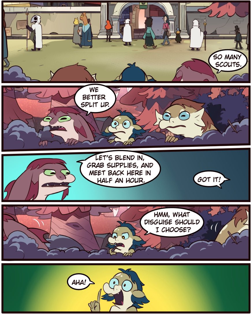 MoringmarkMark's tweet photo. Blend In #TheOwlHouse #toh https://t.co/33z0NqftvQ