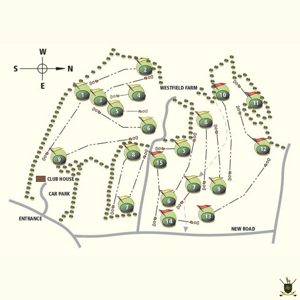 Ash Valley Golf Club (@ashvalleygc) on Twitter photo Course Map of our Valley Course 18 holes 🌳⛳️ Let the good times 'tee' on our Valley Course's 18 holes! Get ready to conquer challenging fairways, savour scenic views, and make memories that'll last a lifetime! 
Tag a friend who loves a challenging golf course 😄
#golf Course Map of our Valley Course 18 holes 🌳⛳️ Let the good times 'tee' on our Valley Course's 18 holes! Get ready to conquer challenging fairways, savour scenic views, and make memories that'll last a lifetime! 
Tag a friend who loves a challenging golf course 😄
#golf