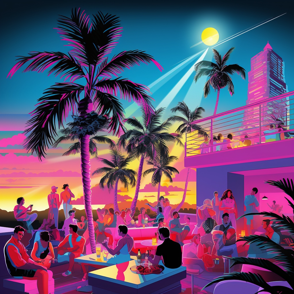 Ride the neon waves ON THE ROOOOOF <a href="/ourwickedlady/">Our Wicked Lady</a>
Friday, Sept. 15, Brooklyn NY

Featuring @ameetmn @tygersounds @barnaby_who @akandthehallucinations

✨Tickets: dice.fm/event/qwg7y-ro…