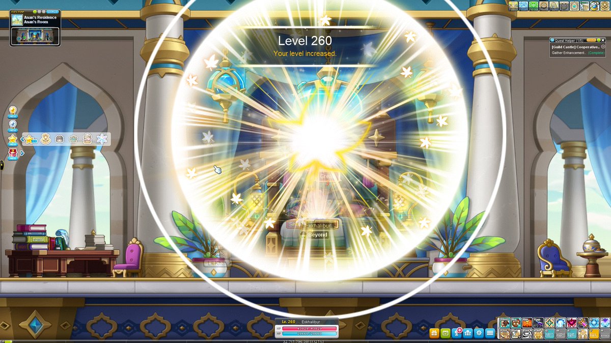 N0IGN's tweet photo. Reached level 260 on Khali in EU Reboot. Video about it soon! #maplestory #khali #euReboot https://t.co/G9zdLThEGb