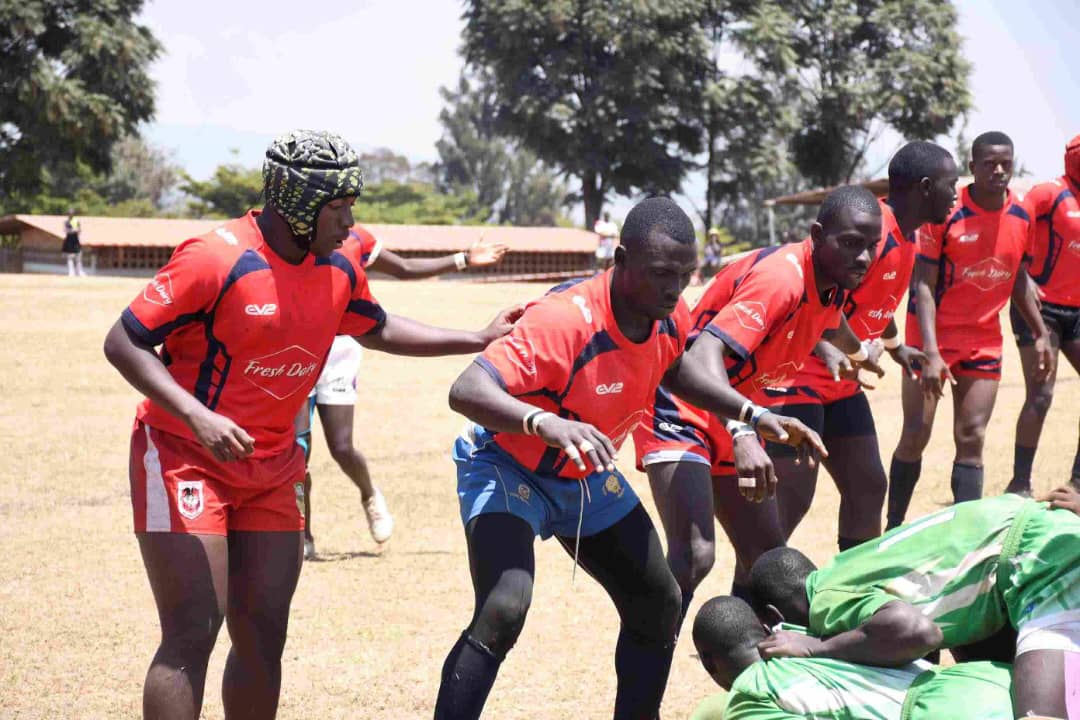 USSSAOnline's tweet photo. St. Mary’s College Kisubi are on the cusp of winning the boys’ rugby 15s title at the ongoing (FEASSSA) Games in Huye, Rwanda.
SMACK, who have now won three on the trot, have to ensure they win in the final game against St. Anthony on Saturday morning.

https://t.co/Uk6Cj46Vwx https://t.co/WArc7PPbYH