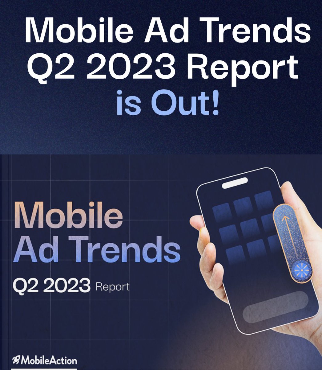 👀Curious about the top ad networks for your app &amp; competitors' strategies?

🚨Our Mobile Ad Trends Report is out now!

🚀Boost your ad game w/insights on ad creatives, market expansion, and current trends.

Download here: lnkd.in/dwJN6N6r

#MobileAdTrends #MobileAction