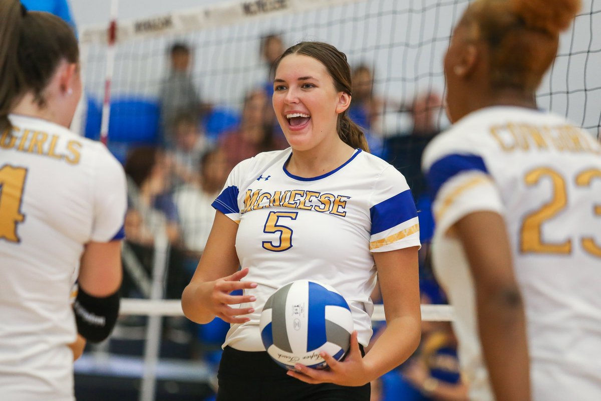 McNeeseSports's tweet photo. Good luck to @McNeeseVball as they begin their season today!

#GeauxPokes https://t.co/hj8cPecUMe