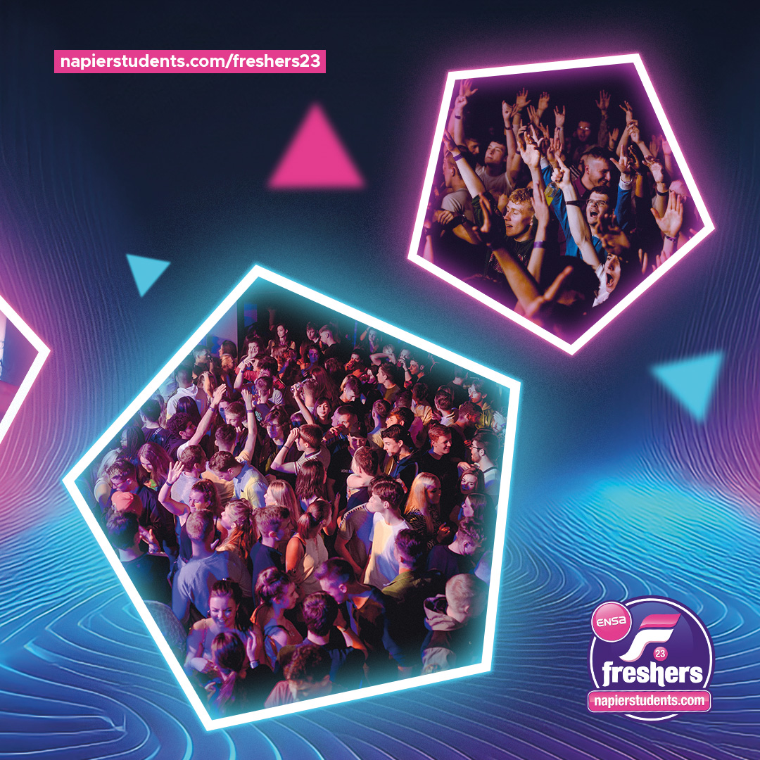 Napier Freshers 23 tweet media