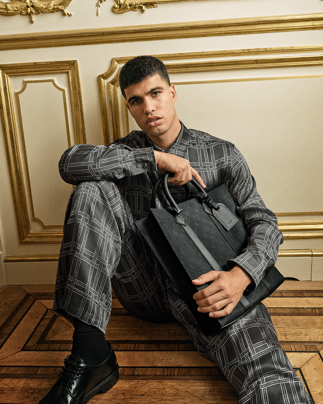 Louis Vuitton on X: .@carlosalcaraz for the Men's New Formal Collection.  With a captivating flourish, the House Ambassador boldly embodies the  contemporary elegance of Louis Vuitton's cultivated codes. #LouisVuitton   / X