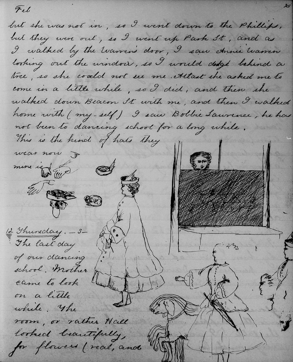 MHS1791's tweet image. Are you curious about the day-to-day activities of a girl living in Boston in the 1860s?  Help transcribe Sarah Gooll Putnam’s diaries! Visit masshist.org/mymhs to learn more about transcribing historical documents for the MHS.
#MHS1791 #Transcribe