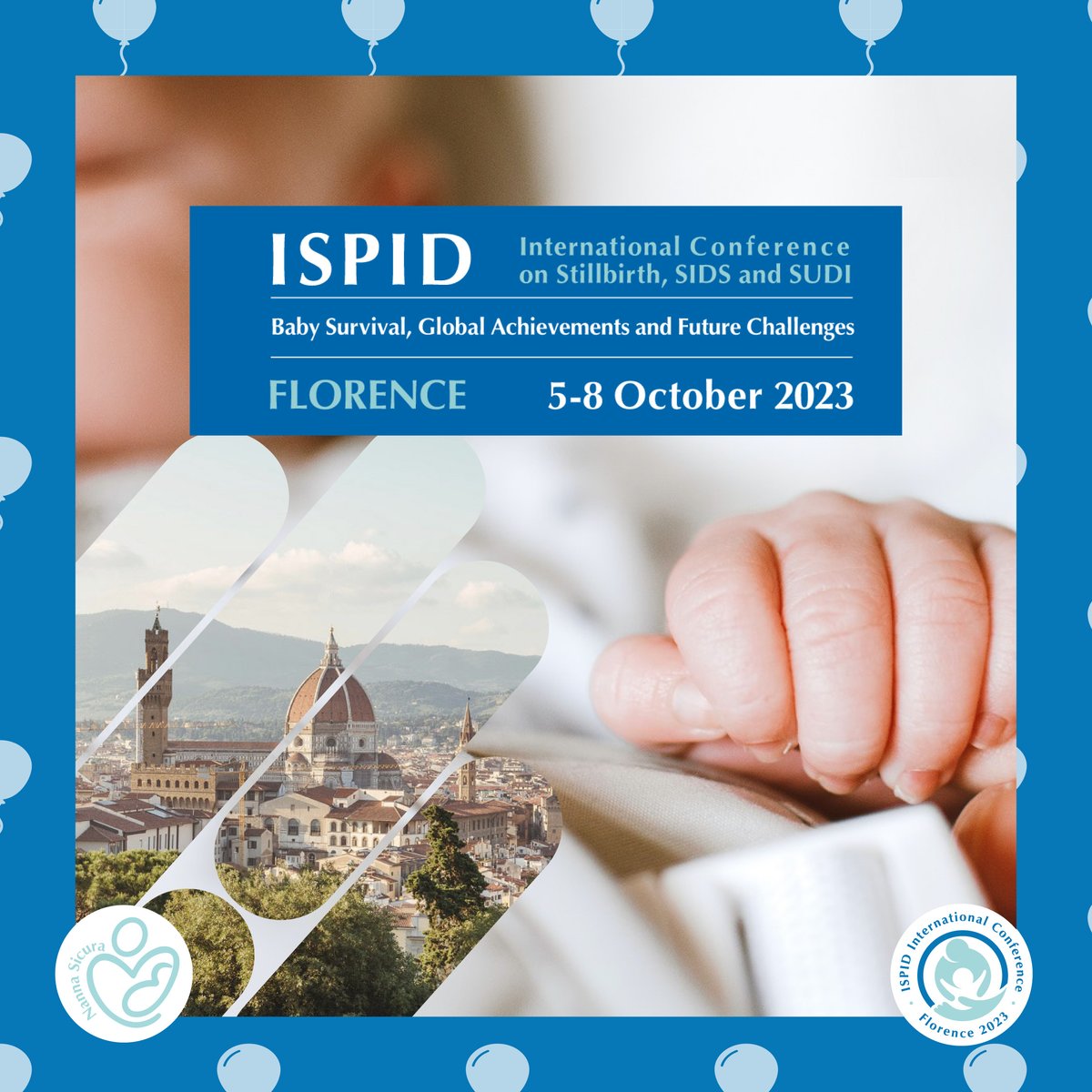ISPIDConference's tweet photo. Potete ancora iscrivervi all'evento "La sopravvivenza del lattante, progressi a livello globale e sfide future".

🗓La conferenza si terrà dal 6 all'8 ottobre 2023 nella splendida Firenze.

🖋 Per partecipare:https://t.co/PnJiD8ctA1

#nannasicura #semiperlasidsonlus https://t.co/SJDW6sjnAV