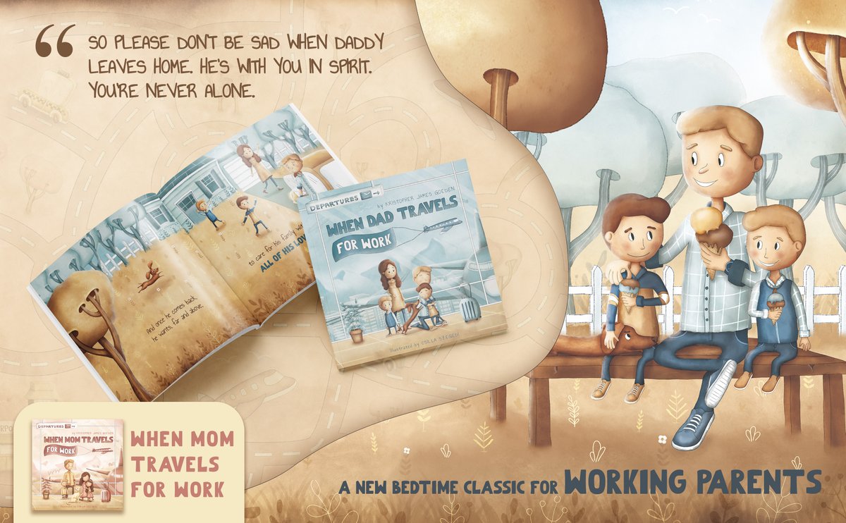KJGAuthor's tweet photo. 🌙✈️ Embrace the Magic of "When Dad Travels for Work" – Now a Global Bedtime Favorite! 📚🌍
✨ I’m overjoyed to share the incredible journey of "When Dad Travels for Work" as it becomes a beloved bedtime companion for families around the globe! 🛫📖
https://t.co/q2ySHhcaML https://t.co/uIPNTsAxHe