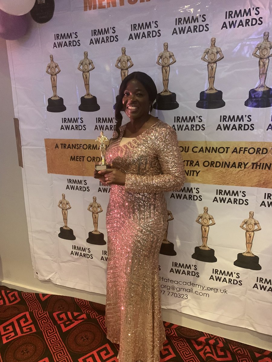 See What Jesus Has Done! I Received An Influential Role Model &amp; Mentors Award, To God Be The Glory!