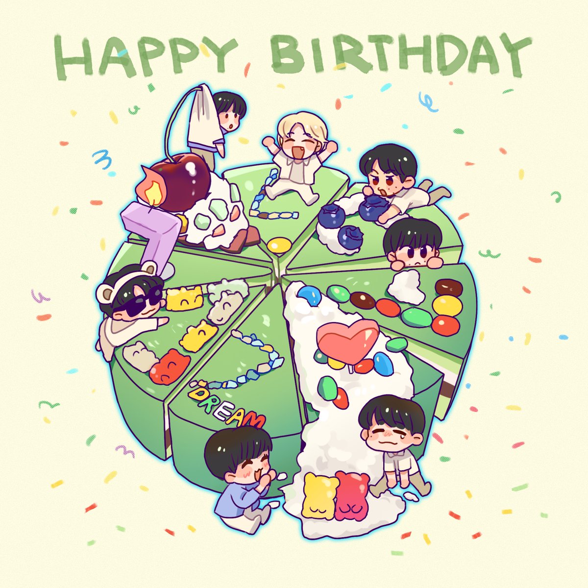 Bawalii_'s tweet photo. happy birthday dear 7dream https://t.co/FD0kFsjeO4