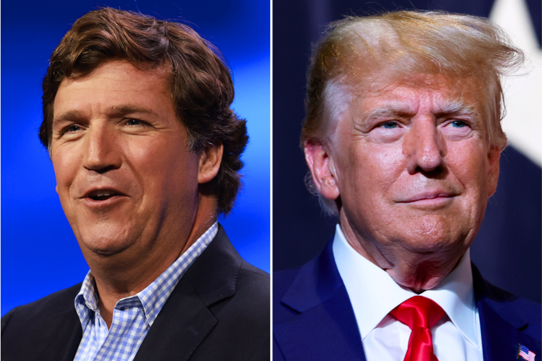 FactsIntrigueZn's tweet photo. The interview between Tucker Carlson and Donald Trump was posted on X on August 24, 2023. As of now, the video has been viewed over 254 million times.

The reason for the discrepancy is that @X 's "views" metric counts any time the video appears in a user's feed, even if the user does not click on it or watch it. This can lead to inflated view counts, especially for videos that are shared widely.

In the case of the Carlson-Trump interview, the high view count is likely due to the fact that it was a highly anticipated interview between two popular figures. The interview also took place on the same day as the first Republican primary debate, which may have also contributed to the high number of views.

Despite the inflated view count, the Carlson-Trump interview was still a significant event that attracted a large audience. It is likely to be remembered as one of the most talked-about interviews of the 2024 presidential election cycle.

#DonaldJTrump | #Trump2024TheOnlyChoice | #TuckerCarlson | #TuckerOnTwitter | #TuckerOnTwitter | #TuckerTrump | #TuckerandTrump | #donaldtrumpmugshot