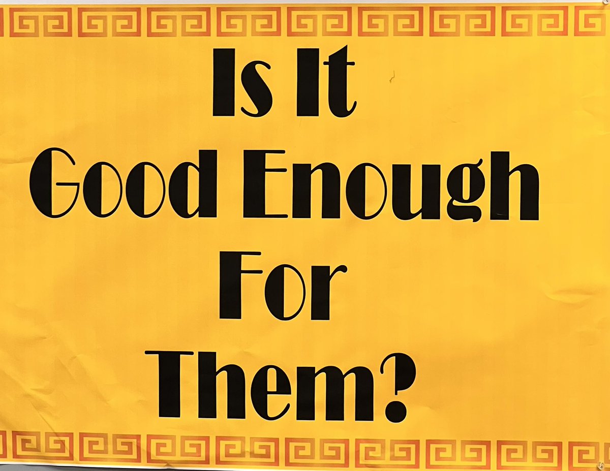 Friday visit to <a href="/MulberryEagles/">Mulberry Elementary</a> - kindergartens were rocking their pink, Hali got to meet some students and staff, a foster facility dog and I loved this sign.  Staff are the key and is it good enough for them.  Yes <a href="/MulberryEagles/">Mulberry Elementary</a> keep shining <a href="/Milford_Schools/">Milford Schools</a>