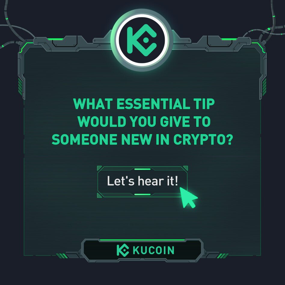 kucoincom's tweet photo. We're all ears, #KuCoin fam! What's your input? 👇 https://t.co/pYDM4Anrvh