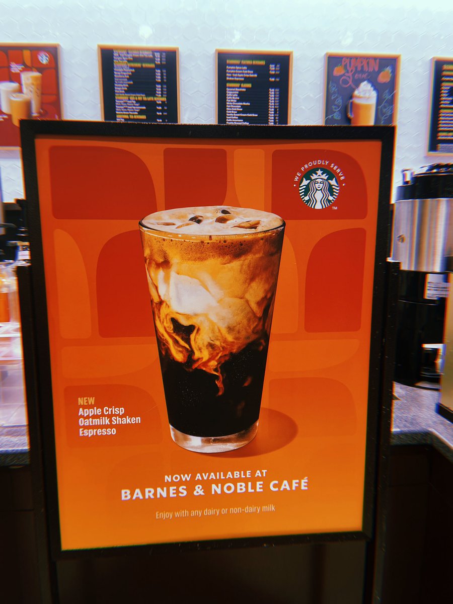 Fall beverages are here in cafe! #PumpkinSpice #fallbeverages #bncafe