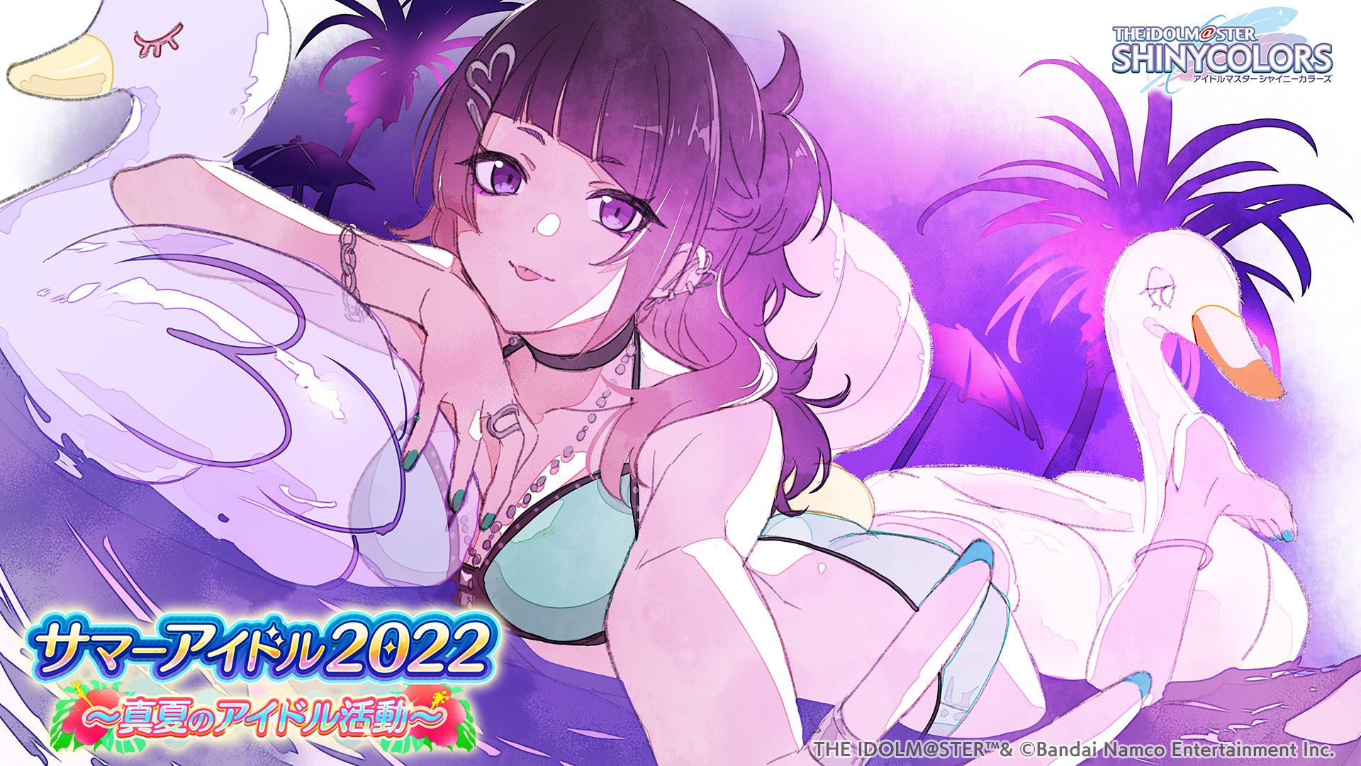 アイドルマスター　額入りイラスト2023年 アイマス』シリーズ5ブランド合同ライブ“MOIW2023”のキー