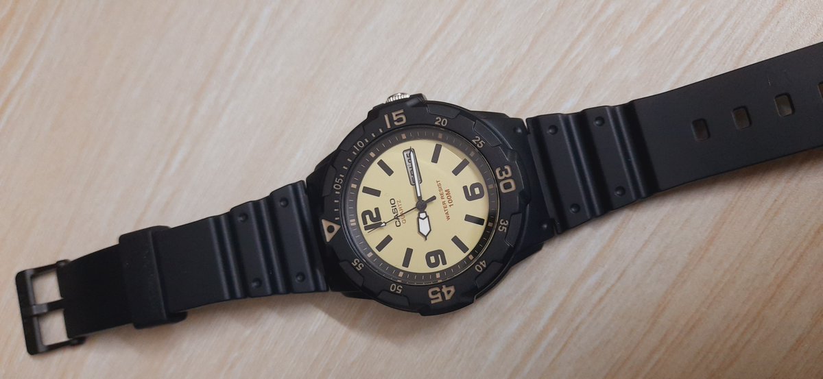 Casio watches are like Pringles. You just can't have just one.
got back into my old hobby of collecting watches and this is the 4th one in less than a year. 
At least they are so affordable that it doesn't feel like an extravagance.