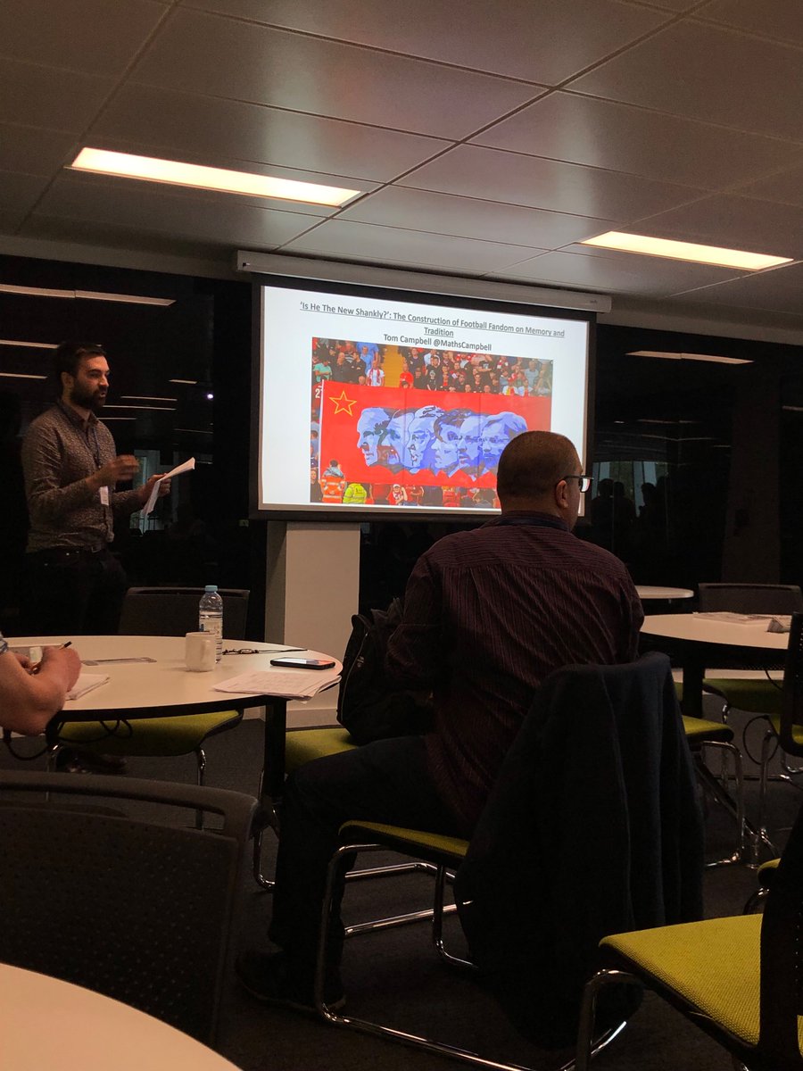 WalfridPhD's tweet photo. Some more thought-provoking and brilliantly delivered presentations today to round off a great couple days in Manchester for #BSSH2023 Thanks to the hosts @McrInstSport and organisers @BritSportHisSoc π
now to catch a train! https://t.co/B0iOxCNqes