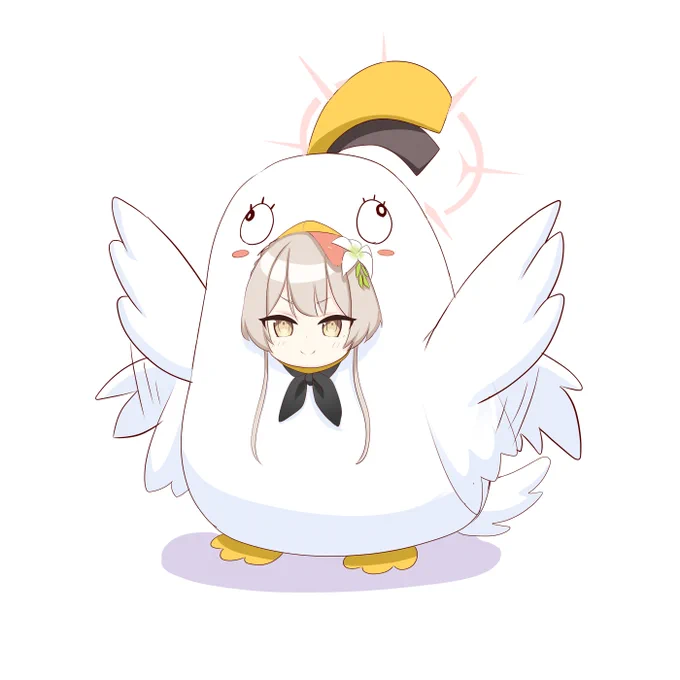 ペロロになったナギサ#ブルアカ  