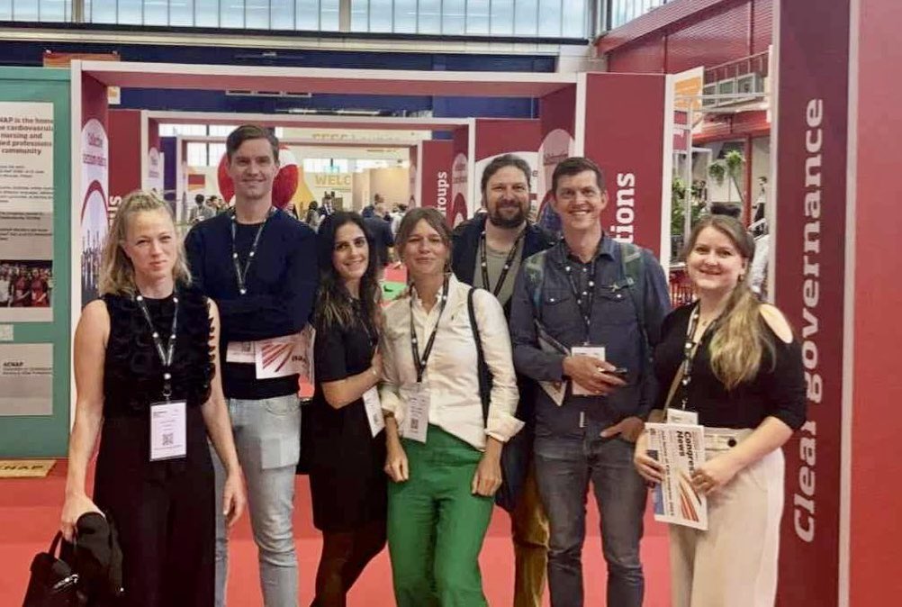 Ready, steady, go 💪🏻
#ESCCongress 2023

<a href="/MassarOmard/">Massar</a> <a href="/jhempelheart/">Julie Hempel</a>
