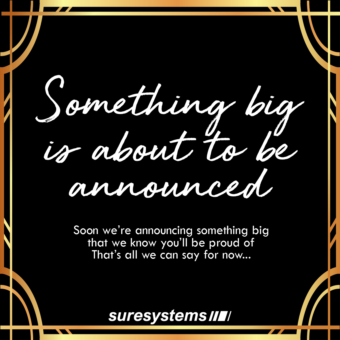 Sure Systems tweet media