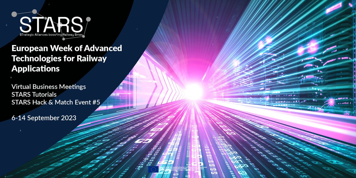 IAPMEI (@iapmei) on Twitter photo De 6 a 14 de setembro, <a href="/STARS4Rail/">STARS project EU</a> e Enterprise Europe Network (<a href="/EEN_EU/">Enterprise Europe Network 🇪🇺</a>, coordenada pelo #IAPMEI) promovem a #EWATRA - Semana Europeia de Tecnologias Avançadas para Aplicações Ferroviárias.
#webinars #networking #railway
Mais informações - contactar:👇
vanda.narciso@iapmei.pt De 6 a 14 de setembro, <a href="/STARS4Rail/">STARS project EU</a> e Enterprise Europe Network (<a href="/EEN_EU/">Enterprise Europe Network 🇪🇺</a>, coordenada pelo #IAPMEI) promovem a #EWATRA - Semana Europeia de Tecnologias Avançadas para Aplicações Ferroviárias.
#webinars #networking #railway
Mais informações - contactar:👇
vanda.narciso@iapmei.pt