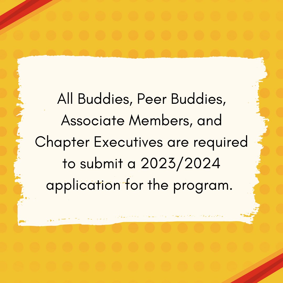 Best Buddies Canada is excited to announce that applications are now open for the 2023/2024 school year! New members can access the application form on our website. We look forward to an amazing year ahead!

#bestbuddies #bestbuddiescanada #friendship #accessibility #inclusion