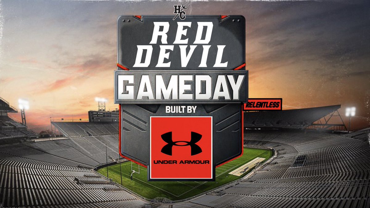 It’s finally here! The first Gameday of the 2023 season! The Red Devils battle the RedHawks of Naperville Central tonight at 730pm on Hinsdale Bank Stadium at Dickinson Field! 
The Sophomore Red Devils kickoff at 5pm! 
#HCbringyourfire #BEL1EVE #BootsOn