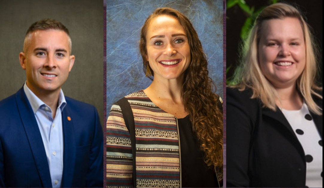 ClemsonPRTM's tweet photo. Visit our blog to learn more about our new faculty and staff members, Dr. Felipe Tobar, Dr. Ashlyn Hardie, and Dr. Olivia McAnirlin. https://t.co/V73IA0VdGe #PRTMProud๐ https://t.co/SSkgfwcaAN