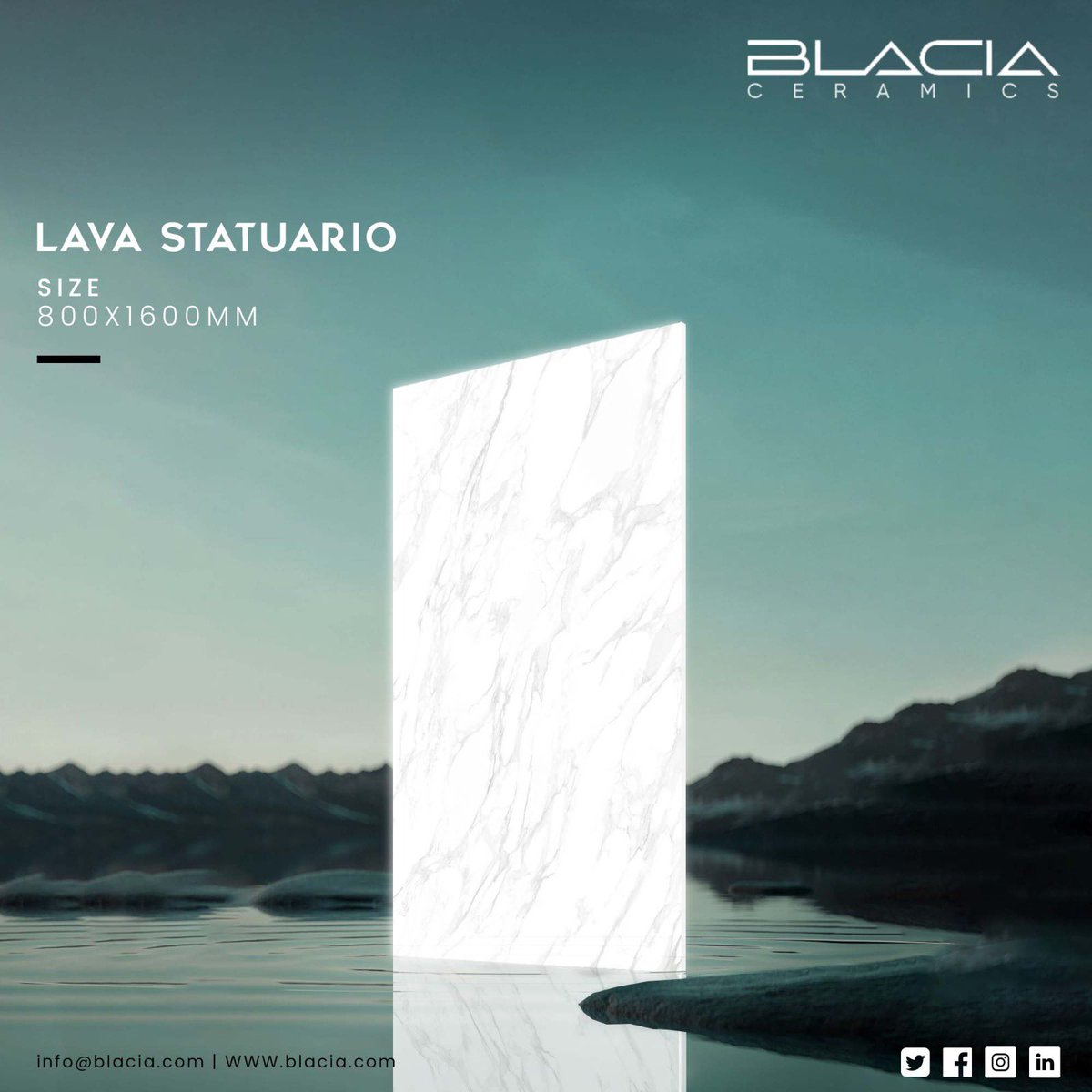 BlaciaExports's tweet photo. LAVA STATUARIO !!
Size : 800x1600 MM
Series : Glossy
#blacia #exports #MiamiConstruction #MiamiFlorida #Florida #Doral #Kendall #RealState #luxury #RealStateMiami #flooring #Home #House #porcelain #floortiles #TileWholesaler #tiles #renovation #miami #florida #decortiles #ghana https://t.co/xJHuIAavRW