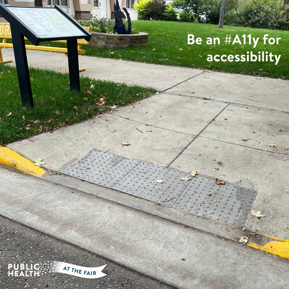 mnhealth's tweet photo. The State Fair offers many services to provide access and a pleasant experience for all guests including:

-Wheelchair accessible seating
-Park and rides
-On-site electric mobility scooter and wheelchairs
-ASL interpreting services
-Sensory-friendly buildings
&amp; more! https://t.co/aZZS6tZSNF
