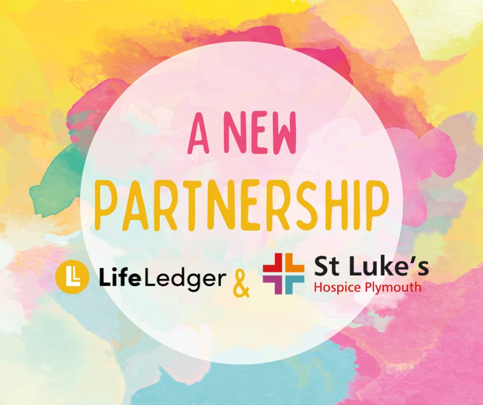 We're very proud to announce our newest hospice partnership with <a href="/StLukesPlymouth/">St Luke's Hospice Plymouth</a>
The service they provide to the local community is vital and we are delighted to be supporting them.  
Find out more here: lifeledger.com/stlukesplymouth