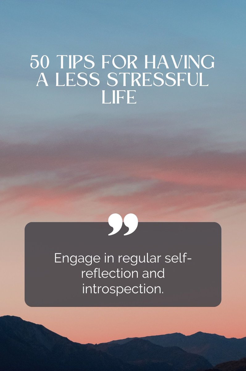 How to Reduce Stress: 50 Tips Stress is a normal part of life, but too much stress can take a toll on your physical and mental health. These 50 tips will help you reduce stress and improve your overall well-being. shorturl.at/aARW8 #stressrelief #mentalhealth #selfcare
