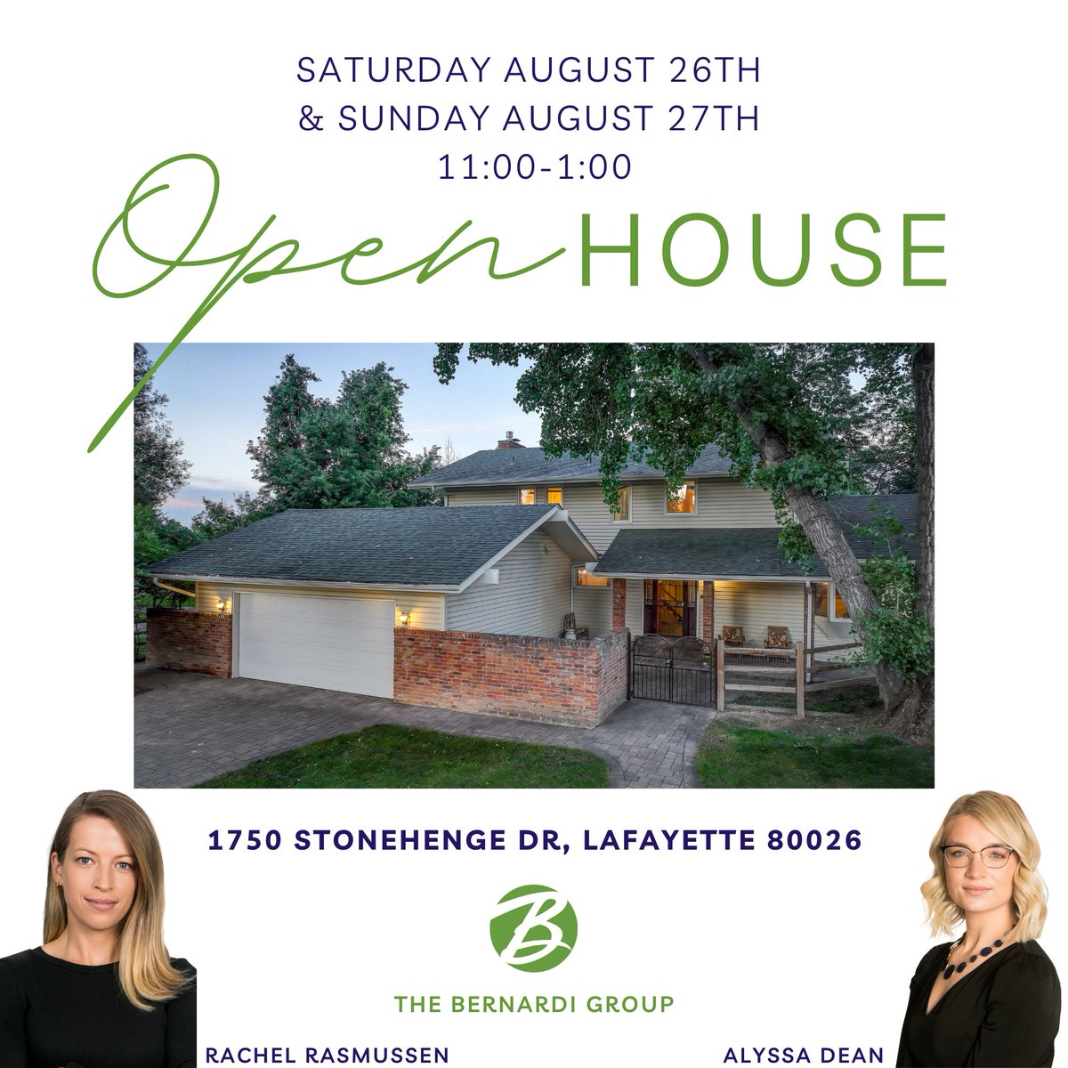 We are hosting 3 Open Houses this weekend on 2 homes. Come see our new listing on Stonehenge on both Saturday and Sunday! And, call the office at 303.402.6000 with any questions. #lafayettecolorado #lafayettecohomes #bouldercountyhomes