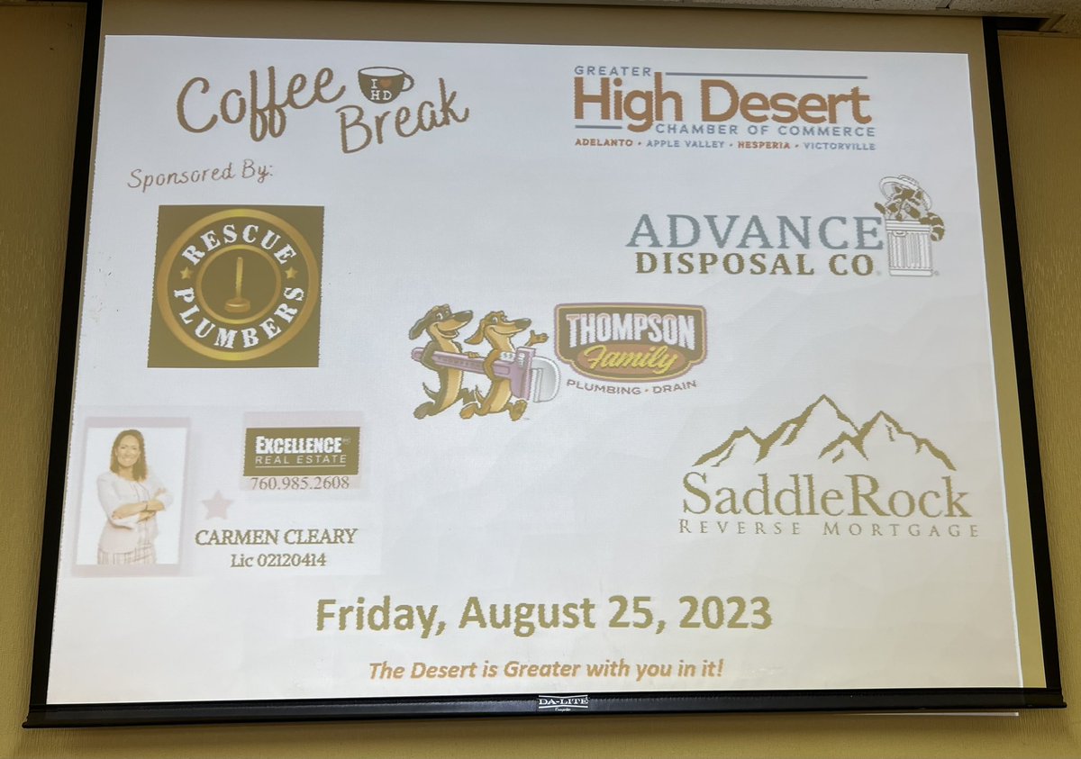 Greater High Desert Chamber tweet media