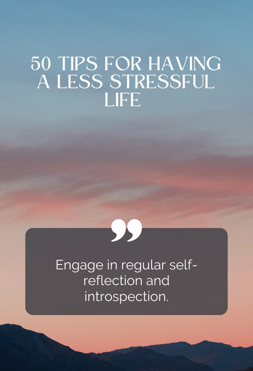 How to Reduce Stress: 50 Tips Stress is a normal part of life, but too much stress can take a toll on your physical and mental health. These 50 tips will help you reduce stress and improve your overall well-being. shorturl.at/aARW8 #stressrelief #mentalhealth #selfcare