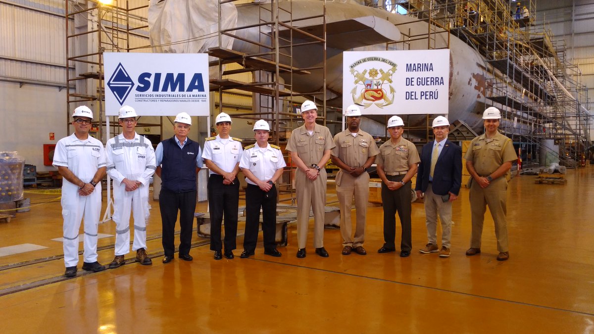 sima_peru's tweet image. DELEGACIÓN DE LA MARINA DE LOS ESTADOS UNIDOS NOS VISITA ⚓

#SIMAPerú #SIMAC #Callao #Visita