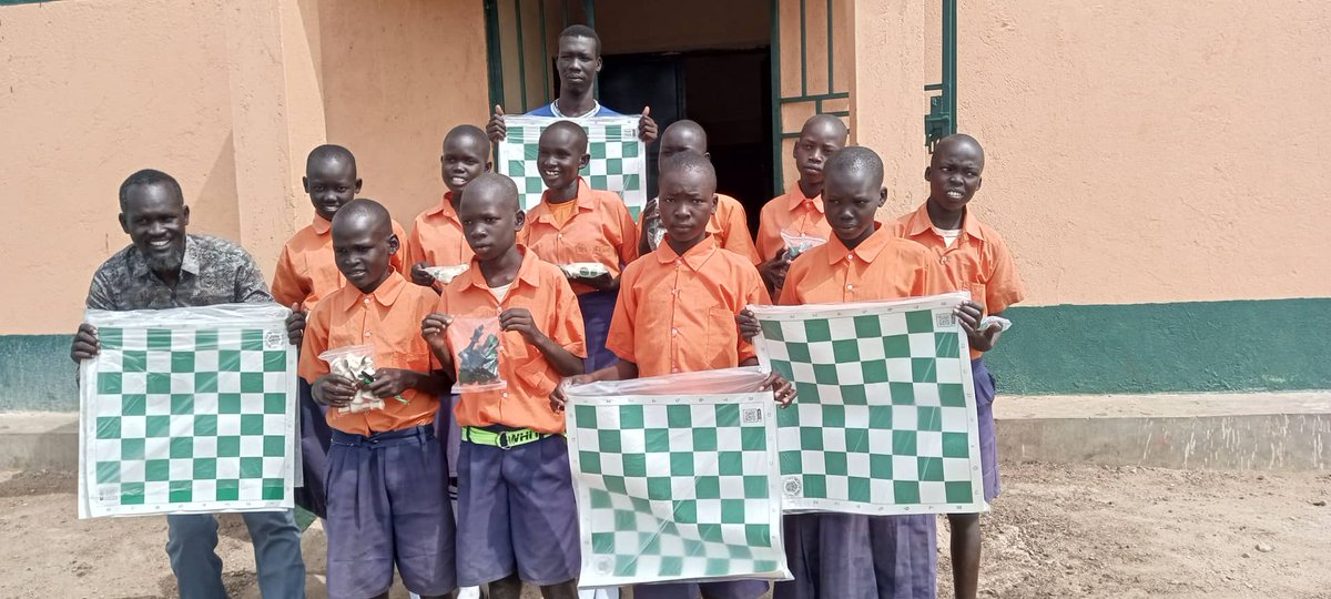 Few days ago the volunteer team from <a href="/thegiftofchess/">The Gift of Chess</a> travelled to Eastern part of South Sudan to introduced Chess in "Tom orphanage centre".  Chess is the only equalizer to the disadvantage ones because it only needs will power to be master.